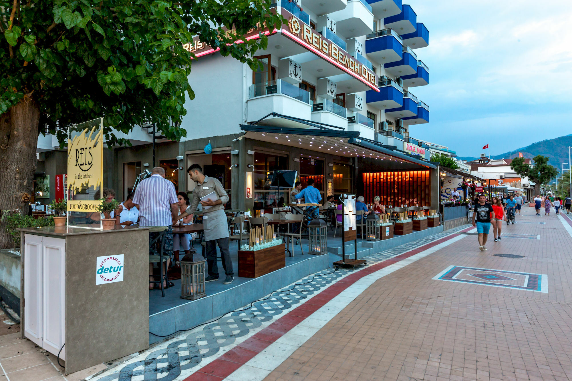 Reis Beach Hotel マルマリス エクステリア 写真